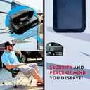 Upgraded RV Door Lock Replacement, Keyless Entry with Fingerprint, Password & Keys, Zinc Alloy Security Kit, Fits Camper Trailer Cargo Trailer, Excludes Class A/C RVs