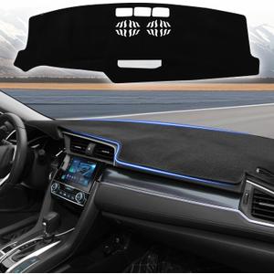 YYCKE Dash Cover Mat Custom Fit for 2017-2024 2025 Mazda CX5 Accessories Dashboard Pad Carpet Protector
