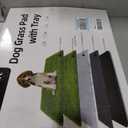Dog Grass Pad with Tray, 16"x20" Grass Pad fo Dogs Potty