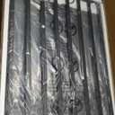 W.4ft x H.36in Aluminum Deck Gate Outdoor, Cuttable Porch Gate Kit with Latch and Auto-Closing Hinge, AAMA 2604Grade Sand-Texture Black Outdoor Gate for Deck Railing Patios, Porch, Garden