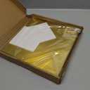16PCS Square Mirror Centerpieces for Tables, Gold Acrylic Candle Mirror Plates for Table Centerpieces, 10" Mirror Trays for Wedding Birthday Party Centerpieces Decorations