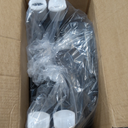 6 in 1 Convertible Baby HighChairs & Step Stool, Foldable High Chairs for Babies and Toddlers, Portable Booster Seat for Dining, Folding Toddler Tower for Kitchen (Dark Gray)