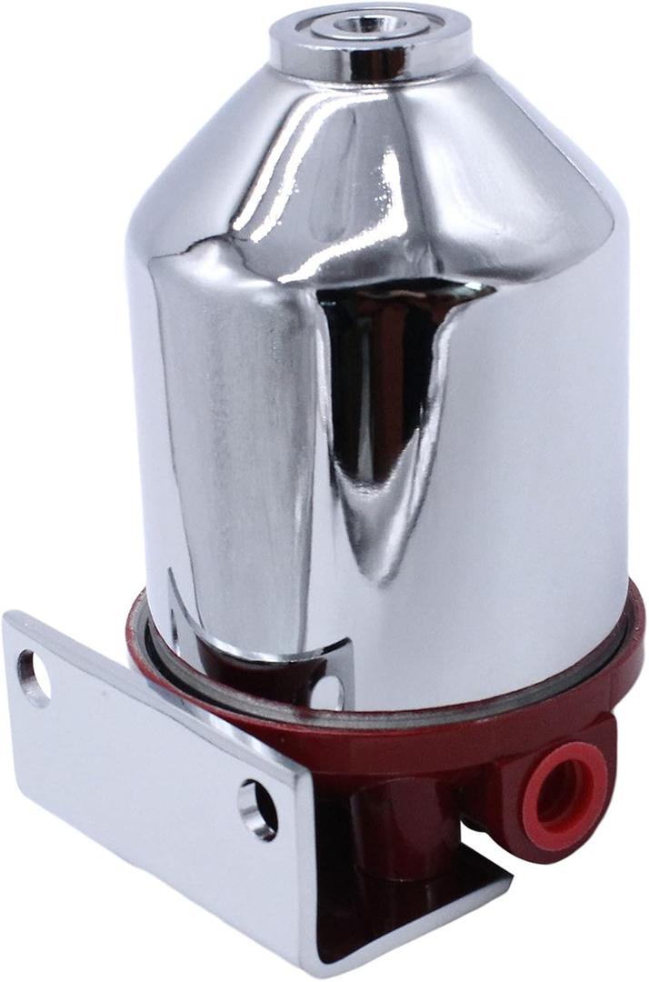 GSKMOTOR Inline Canister Large Fuel Filter Frame 3/8 NPT Inlet Outlet