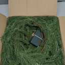 Dapclca Norfolk Pine Garlands with Light Pre-Lit Christmas Garland,Dense Norfolk Pine Real Touch Garlandfor Table, Mantle, Staires, Wall, Premium Indoor/Outdoor Christmas Decorations (1, 6ft)