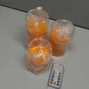 Zevanor Flameless Flickering 3" x4" 5" 6" Clear Plastic Orange 11-Key Remote Candles with Light Strings, LED Battery Operated Cycle Timer Pack of 3 Candles for Halloween Festival Decor