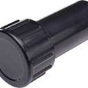 2 x Raindrip 304G00UB 5/8-Inch Compression Hose End Cap Plug fits 5/8-Inch Tubing or Dripline with 0.700 inch OD, Drip Irrigation, Black