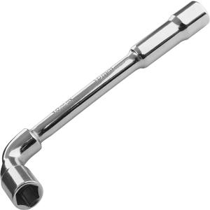 Piutouyar 10mm Metric L Shaped Angled Hex Socket Wrench, Double-Head Elbow Hex Wrench for Mechanic Repair Tool 1Pcs