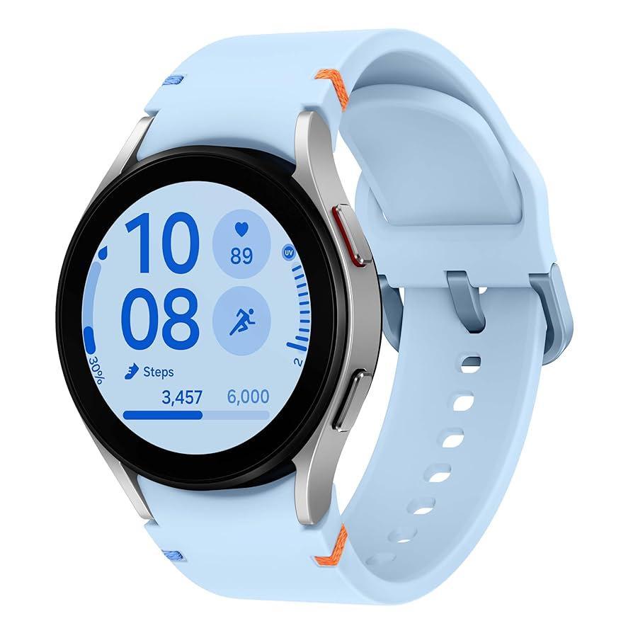 Samsung Galaxy Watch 40 mm Bluetooth AI Smartwatch w/Energy Score, Wellness Tips, Heart Rate Tracking, Sleep Monitor, Fitness Tracker, 2024, Silver [US Version