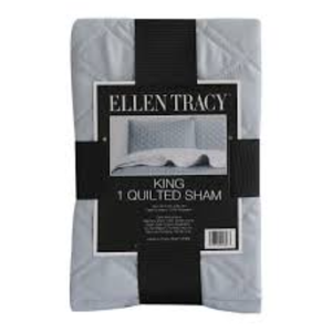 ellen tracy Standard 1 Quilted Sham 20x26in 100% Polyester