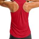 G Gradual Women's Workout Tank Tops Racerback Athletic Yoga Tops Loose Fit Sleeveless Running Gym Sports Shirts for Women, Size Medium