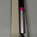 Plasma Hair Straightener Brush,Ceramic Straightening Brush for Women,Heated Hair Straightener Comb with Dual Voltage,Anti-Scald,20s Fast Heating, Grey