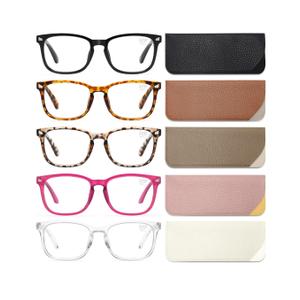 5 pack Reading Glasses for Women/Men, Bifocal, Progressive, Readers for Women/Men, Eye glasses, Blue Light Reading Glasses 1.50