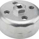 Heavy Duty 90.2mm 15Flutes Oil Filter Wrench Compatible with Land Rover and Jaguar - Fits 3.0L & 5.0L Gas Engines