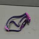 Flashseen LED Dog Collar, Light Up Dog Collar Light USB Rechargeable, Adjustable Comfortable Soft Mesh Safety Collar for Small, Medium, Large Dogs(Large, Purple)