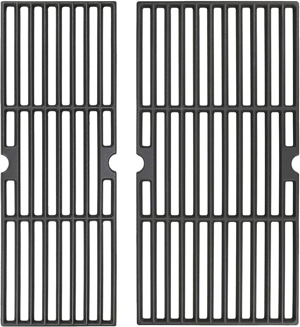 Grill Grates 18 Inch for Charbroil Performance 463625219 463625217 463673519, Grill Grates Replacement for Char-Broil 463673017 463673517, Replacement Parts for G470-0003-W1 G470-0002-W1, 2 Packs