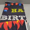 Fireman Birthday Backdrop for Boys - Firefighter Happy Birthday Background with Firetruck - 5x3ft Kids Party Backdrop