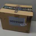 Riceshoot 3 Pcs Christmas Gingerbread House Stocking Holder Christmas Stocking Holders for Mantle Village Stand Tree Santa Houses Hook for Counter Tables Fireplace Party Decoration (Candy)