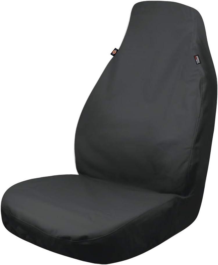 DICKIES 3003324LD, Trader Black Water Resistant Seat Cover (Black, Count of 1)