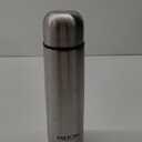 Milton Thermosteel Flip Lid 1000, Double Walled Vacuum Insulated Thermos 1000 ml | 34 oz | 1 Ltr | 24 Hours Hot and Cold Water Bottle with Cover, Stainless Steel, BPA Free,Leak Proof | Silver