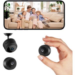 Indoor Pet Security Camera with App Control, Small Wireless WiFi HD 1080P Camera for Home Use, Cat, Dog