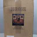 58 Inch 3D Gold Large Lighted Christmas Deer Decorations 3-Piece Outdoor Holiday Decorations Reindeer Set with 210 Warm White LEDs, Large Yard Display for Garden, Storefront