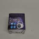 Snowfall Light Projector, Christmas Rotating Snowflake Projector Lamp [2025 Updated] with White Blue Snow for Indoor Decoration Lighting on Halloween Holiday Birthday Wedding