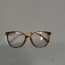 Gaoye Blue Light Blocking Glasses, Retro Round Eyewear Frame Anti Eyestrain Computer Glasses for Women Men (Tea Leopard/Transparent Lens)