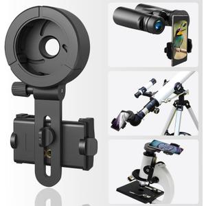 Eyeskey Universal Phone Adapter - Capture Stunning Moments with Your Smartphone Through Binoculars, Monoculars, Scopes, Telescopes, and Microscopes - Fits Most Smartphones