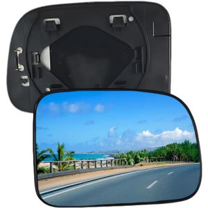 Passenger Side Mirror Replacement Glass for HONDA CR-V CRV 2002-2006,Backing Plate Power Heated Right Side Car View Mirror Glass Repair for HONDA CR-V CRV 2002 2003 2004 2005 2006