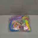 YAROMO 80s 90s Party Favors Birthday Supplies, Hip Hop Theme Gift Neon Earrings Glasses Gloves Necklace Slap Bracelet Neon Hair Scrunchies 80s 90s Party Decorations