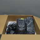 Under Desk Elliptical Machine, Leg Exerciser as Seen on TV While Sitting for Senior with Remote Control, Portable & Quiet Pedal Exerciser with 12 Adjustable Speed (Black)