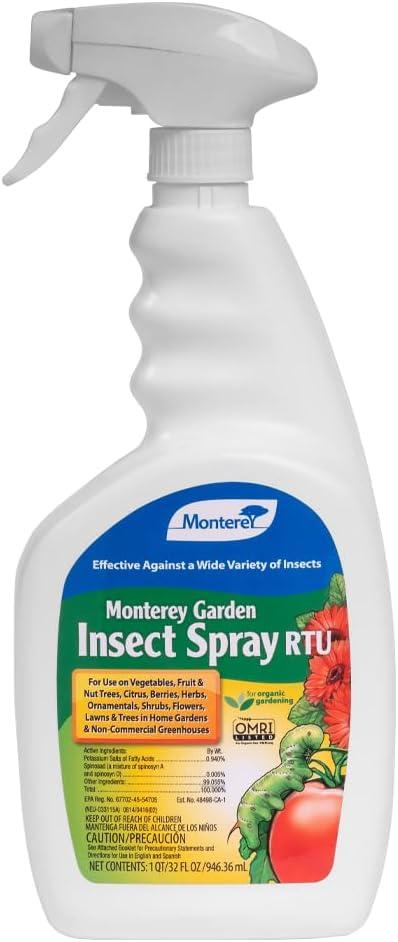 Monterey (LG6133 - Garden Insect Spray, Ready to Use Insecticide/Pesticide for Control of Insects (32 oz.)