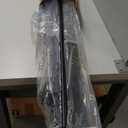 275" Retractable Baby Gates Dog Gate Extra Wide, 52" Tall Child Pet Safety Gate with Reinforced Strips for Stairs, Long Mesh Garage Gates Fence for Outdoor Indoor Large Openings Driveway Decks Patio (Black)