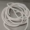 uxcell 3/8 Inch x 100 Ft Split Wire Loom Tubing, Guard Convoluted Flex, Protective Split Cable Conduit, Flexible Wire Protector Tubing, Electrical Cord Cover, White