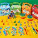DMIGHT 90PCS Building Block Birthday Party Favors Supplies Birthday decorations Goodie Bag Stuffer Kids Boys Toy Gifts Christmas Carnival Classroom Prize