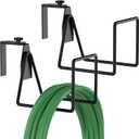 Garden Hose Holder,Adjustable Hose Hanger Wall Mount for Pool Equipment,Heavy Duty Water Hose Hangers for Outside,Sturdy Hose Hooks for Garden (2 Pack)