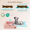 EHEYCIGA Orthopedic Extra Large Dog Bed, Waterproof Washable XL Pet Bed 44"