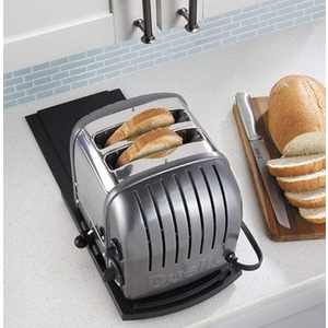 HauSun Handy Sliding Tray Sliding Tray Mat for Coffee Maker,Kitchen Appliance Moving Caddy,Countertop Stoage for Air Fryer, Blender, Stand Mixer,Food Processors,1 Set