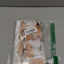 Horaldaily Spring Tablecloth 5270 Inch Rectangular, Boho Naturalistic Style Brown Flower Washable Seasonal Table Cover for Party Picnic Dinner Decor (White)