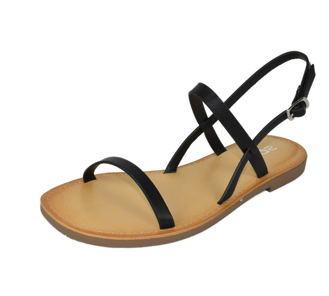 SODA SANDAL Black Color Women's Size 6.5
