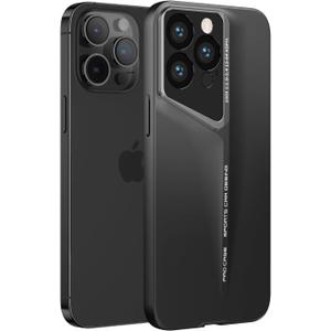 for iPhone 15 Pro Max Case, Blade Line Design, Camera Protection, Slim Fit, Exquisite Personality, Cool Shockproof for iPhone 15 Pro Max 2023 (Black, iPhone 15 Pro Max)