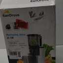 Cold Press Juicer, 5.3" Wide Feed Chute Juice Extractor Machine with 400W, High Juice Yield, Slow Masticating Juicer for Whole Vegetables & Fruits