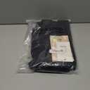 Plus Size Knit Dresses for Women Fall Long Sleeve V Neck Button Ribbed Midi Sweater Dress (Black, XL)