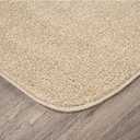 Garland Rug Gramercy Washable Bath Rug – Soft, Plush, Absorbent, Quick-Dry, Durable, 2 Piece Rug Set (17"x24" and 20"x34"), Champagne
