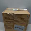 Crock-Pot 7 Quart Oval Manual Slow Cooker, Stainless Steel (SCV700-S-BR), Versatile Cookware for Large Families or Entertaining