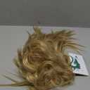 Swiking Blonde Mullet Wigs for Women 80s Costume Wig Curly Soft Heat Resistant Shoulder Length Hair Rocker Cosplay Synthetic Wigs (Blonde)