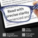 Gaoye 2.25 Professional Reading Glasses for All Day - Computer Readers with Blue Light Protection - Value Pack
