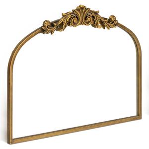 Antique Mirror, Gold Resin Frame(Vintage Gold, 31.5x24In)