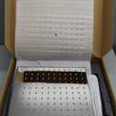 All Metal 12 Inch Rain Shower Head with Handheld Built-in Power Wash Mode, High Pressure Waterfall Rainfall Square Shower Heads with 16" Adjustable Extension Arm, Dual Showerhead(Chrome)