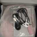 Wireless Gaming Headset with Noise Canceling Microphone for PS5, PC, PS4, 2.4G/Bluetooth Gaming Headphones with USB and Type-c Connector, Wired Mode for Controller - Pink